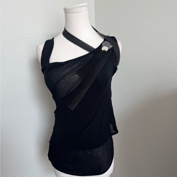 Save The Queen Asymmetrical Strap Top – NWT – Made in Italy - Picture 3 of 14